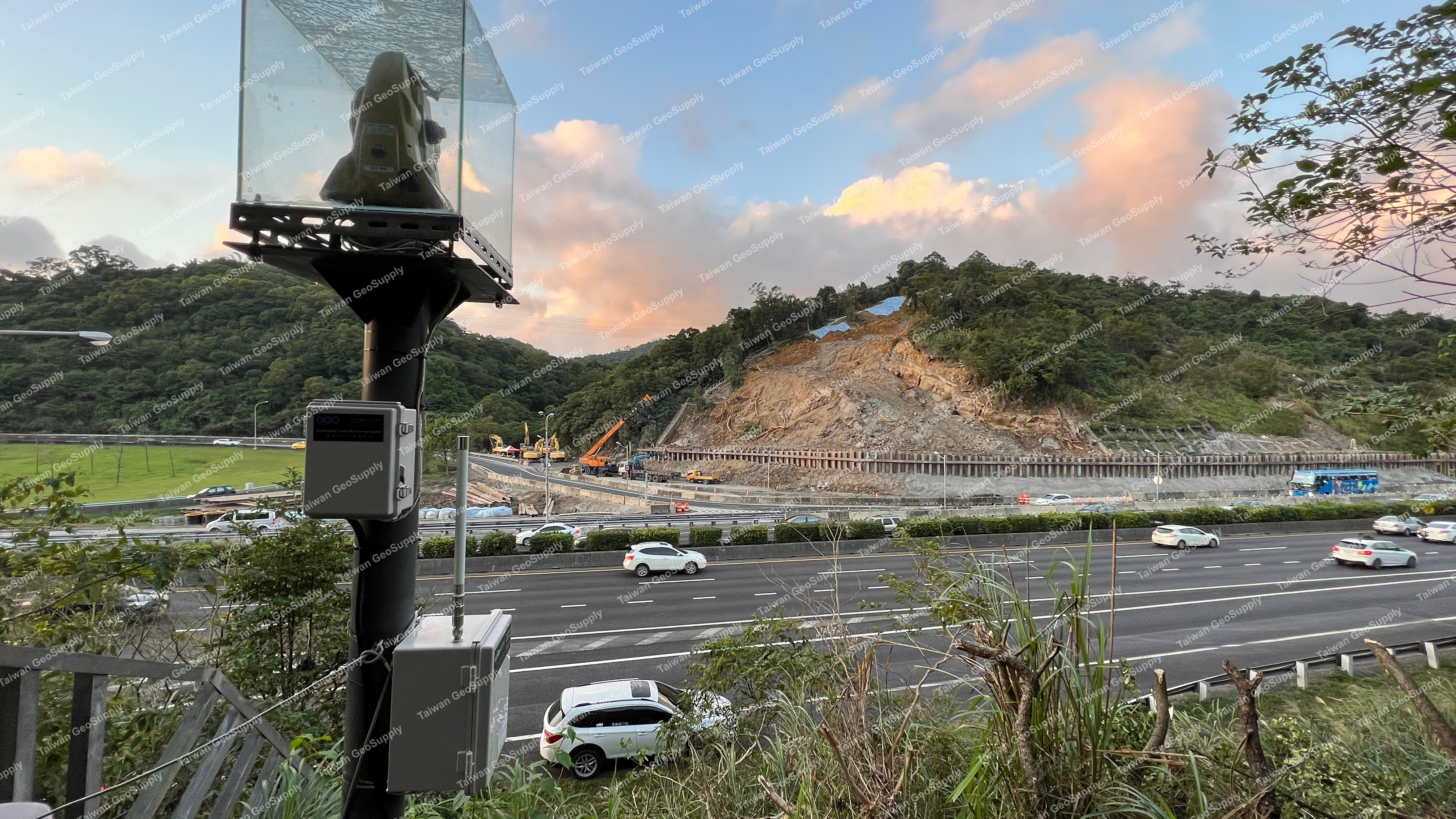 全測站經緯儀應用照片